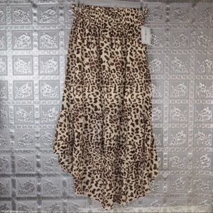 NWT Creative Looks Hi-Low Skirt Swim Cover Up